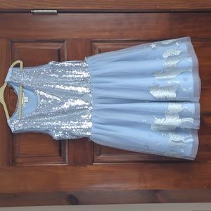 Sequin Unicorn Twirl Dress